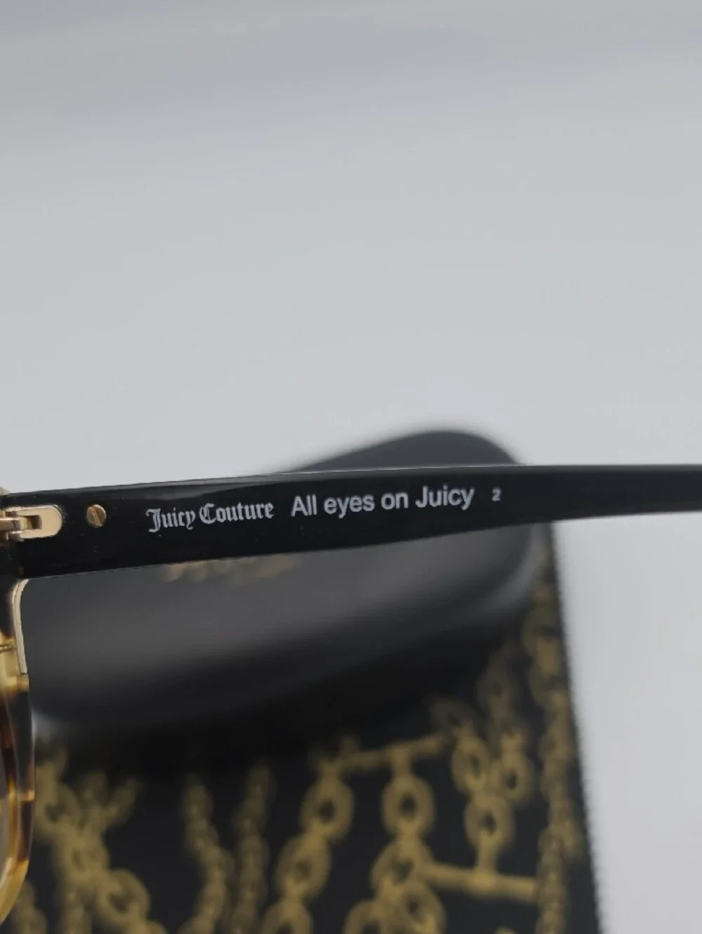 Juicy Couture Tortoiseshell Leopard Print Cat-Eye Women's Sunnies (NWOT)✨️🐆✨️ - Picture 8 of 12